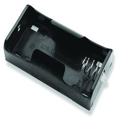 1 Cell D Battery Holder With Solder Lug Terminals