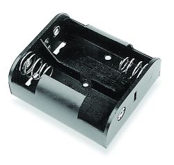 2 Cell C Battery Holder With Lead Wires