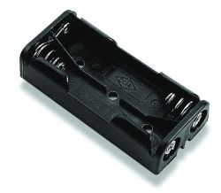 2 Cell AAA Battery Holder With Solder Lug Terminals