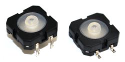 DTR-12, SPST, PCB or SMT, Dustproof Tact Switches (12 x 12mm)
