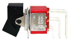 R8017L Series, DPDT, Miniature Rocker and Paddle Switches