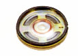 40 mm, Round Frame, 0.2 W, 8 Ohm, Neodymium Magnet, Mylar Cone, Low Profile Speaker