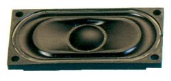 40 mm x 20 mm, Rectangular Frame, 1.0 W, 8 Ohm, Neodymium Magnet, Cloth Cone, Notebook Speaker