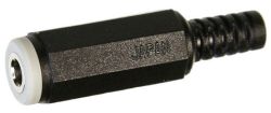 3.5 mm, In-Line, Stereo Jack - 4 Conductor