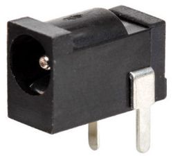 1.0 mm Center Pin, 5.0 A, Right Angle, PCB Mount, DC Power Jack