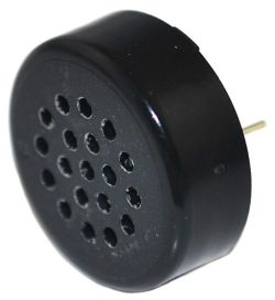 23 mm Magnetic Sound Transducer, 2~5 Vp-p, 75 dB, 1.5 kHz, PCB Pins